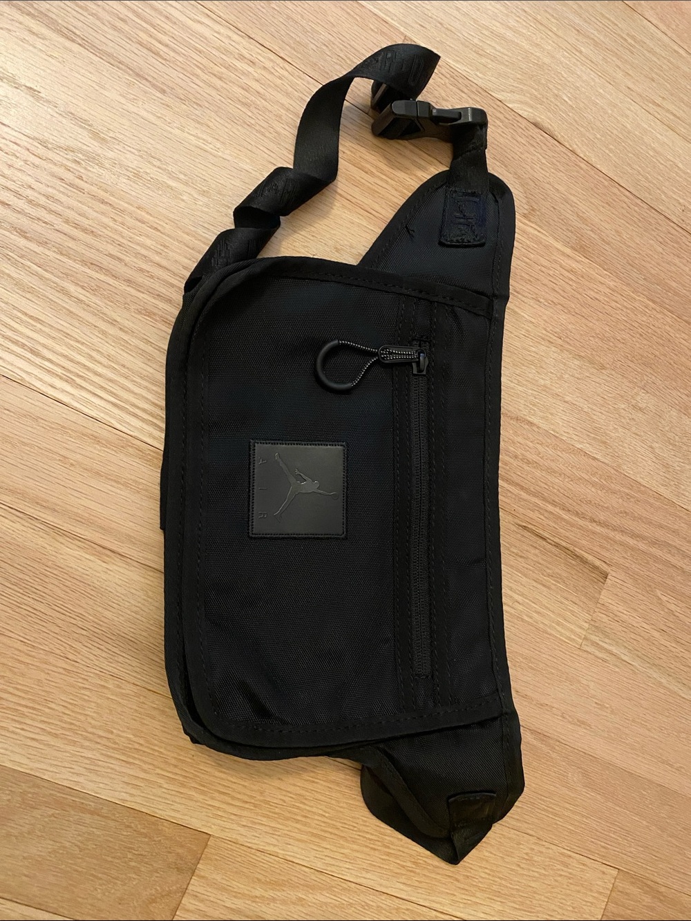 Jordan Black Crossbody Belt Bag